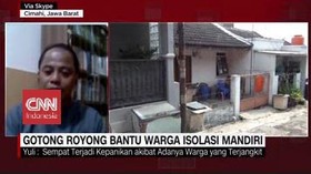 VIDEO: Aksi Simpatik Bantu Warga Jalani Isolasi Mandiri