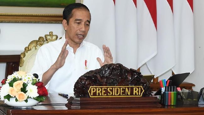 Jokowi Minta Pelaksanaan PSBB Corona Dievaluasi