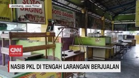 VIDEO: Nasib PKL di Tengah Larangan Berjualan