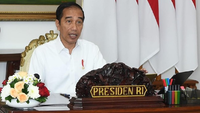 Presiden Joko Widodo memimpin ratas, Kamis (16/4)