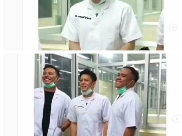 Fakta di Balik Ariel NOAH Berseragam Dokter yang Bikin Heboh