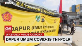 VIDEO: TNI - Polri Gelar Dapur Umum Covid-19