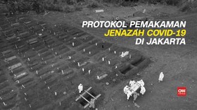 VIDEO: Protokol Pemakaman Jenazah Corona di Jakarta