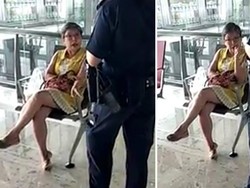 Diingatkan karena Santuy Makan di Bandara Changi, Wanita Ini Malah Ngamuk