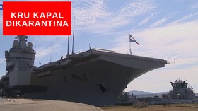 VIDEO: Awak Kapal Induk DIkarantina