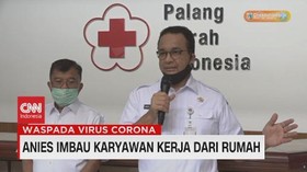 VIDEO: Anies Imbau Karyawan Kerja Dari Rumah