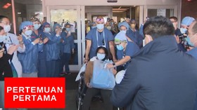VIDEO: Bekas Pasien Covid-19 Bertemu Bayinya