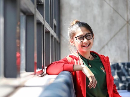 Cantik! 7 Foto Zahra Muzdalifah, Pemain Timnas Indonesia yang Jadi Idola