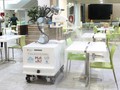 VIDEO: Mengintip Uji Coba Robot Disinfektan Milik Singapura