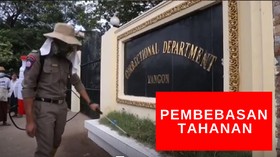 VIDEO: Myanmar Bebaskan 25 Ribu Tahanan