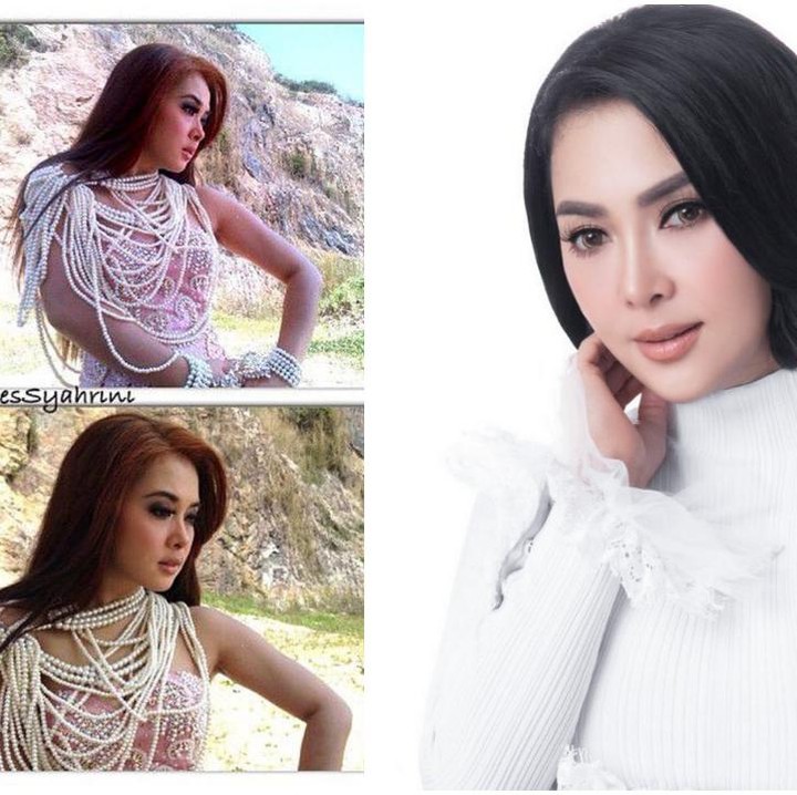 <p> Gaya Syahrini begitu berbeda dulu dan sekarang. Tampilan Syahrini kini terkesan lebih glamor (Foto: Instagram @princessyahrini)</p>