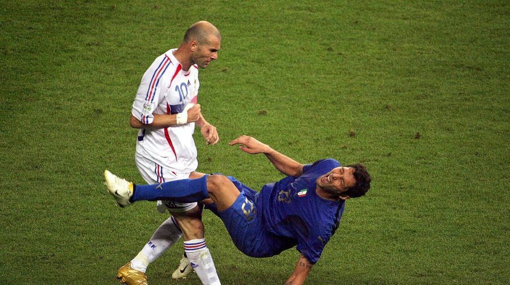 Zidane Tak Bicara dengan Materazzi, Hampir 20 Tahun usai PD 2006