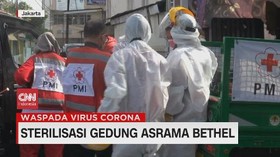 VIDEO: Sterilisasi Gedung Asrama Bethel