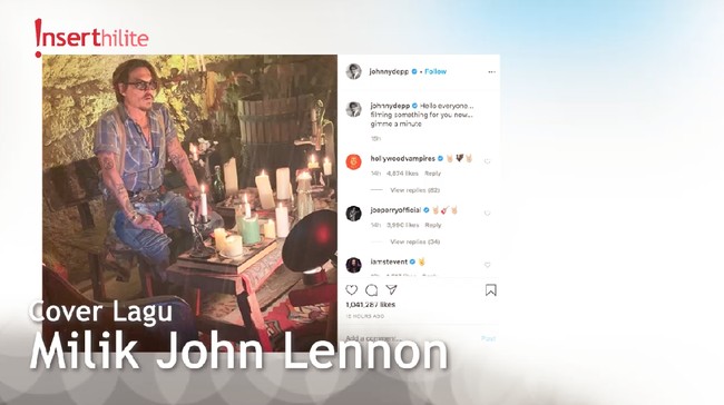 Karantina Covid-19, Johnny Depp Akhirnya Buat Akun Instagram