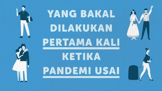 VIDEOGRAFIS: Angan-angan Netizen saat Pandemi Usai