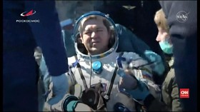 VIDEO: Astronaut Kembali ke Bumi di Tengah Pandemi Corona