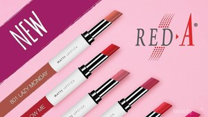 RED-A Matte Lipstick, Lipstick Cantik Berformula Ringan Cocok untuk Remaja