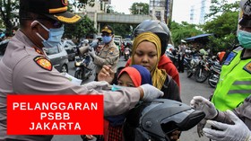 VIDEO: 7 Hari PSBB Jakarta, 4.498 Pelanggaran Terjadi