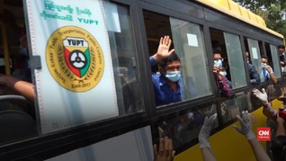 VIDEO: Myamar Bebaskan 25 Ribu Napi Cegah Corona