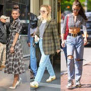 Yuk, Intip Gaya 7 Selebritis Hollywood dengan Plaid Outfit Mereka