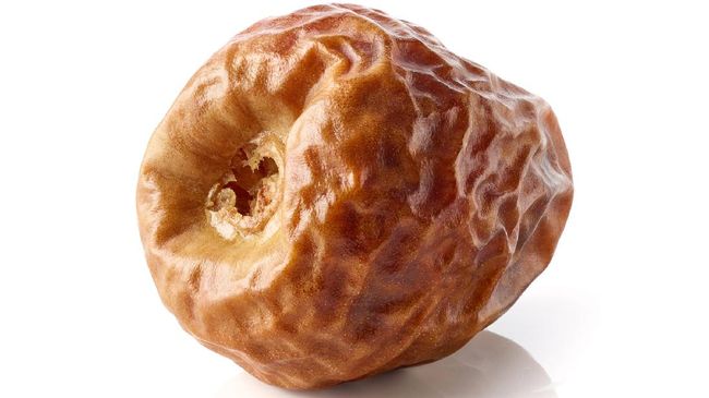 Kurma Whole date isolated on white background