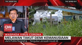 VIDEO: Pengubur Covid-19, Melawan Takut demi Kemanusiaan