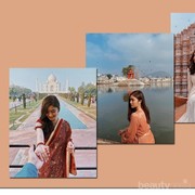 Cantiknya Kebangetan! 10 Potret Febby Rastanty Liburan di India Bak Artis Bollywood