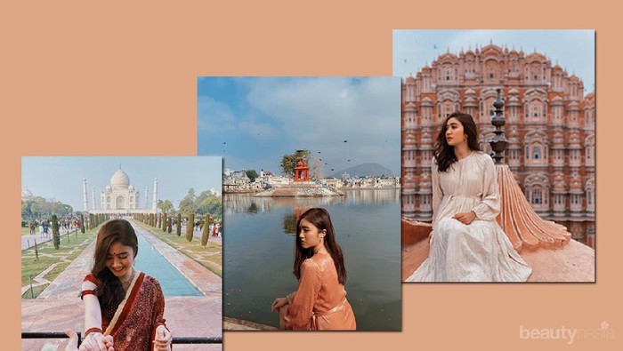 Cantiknya Kebangetan! 10 Potret Febby Rastanty Liburan di India Bak Artis Bollywood