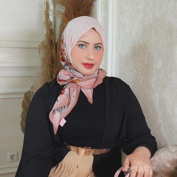Mantap Berhijab, Intip 6 Style Outfit Hijab Tasyi Athasyia, Kembaran Tasya Farasya