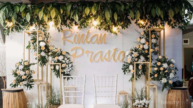 Hemat Budget Diy Backdrop Lamaran Ini Bisa Kamu Buat Sendiri Lho