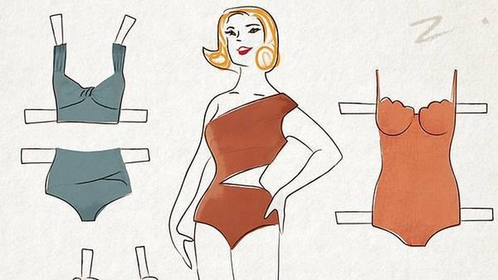 Sst! Ini Rahasia Pilih Baju Renang Sesuai Bentuk Tubuh