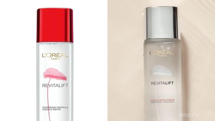 Perbedaan Loreal Revitalift Micronized Centella Essence Water dan Loreal Revitalift Micro Essence