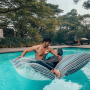 Libur Shooting, Artis ini Rajin Berolahraga Selama Social Distancing