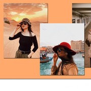 Biar Tampil Kece Saat Liburan, Ikutan Pakai 5 Topi Andalan Febby Rastanty Ini Yuk!