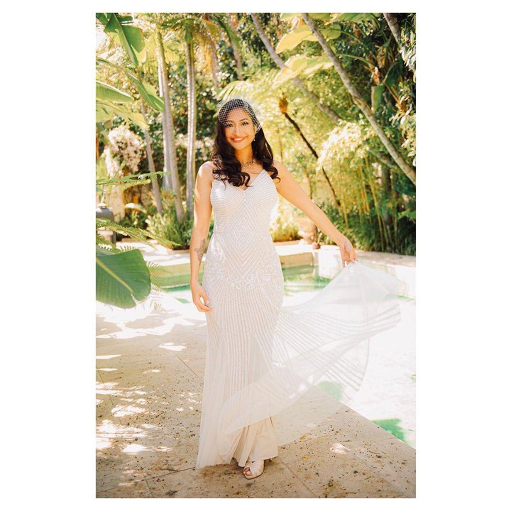 <p>Rahma Azhari tampak cantik dan anggun dengan gaunnya. Foto: Instagram @razhaarita)</p>