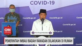 VIDEO: Pemerintah Imbau Ibadah Ramadan Dilakukan di Rumah