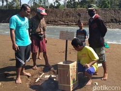 ESDM Cek Gelembung Gas Misterius di Sungai Magelang, Apa Hasilnya?