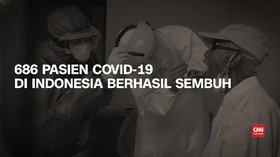 VIDEO: 686 Pasien Covid-19 di Indonesia Sembuh