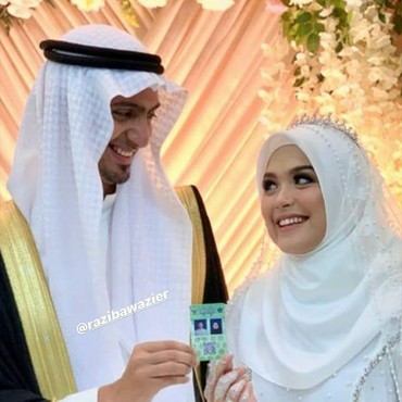 Dinikahi Razi Bawazier, Vebby Palwinta dapat Mahar 500 Dinar