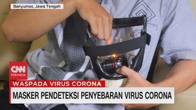 VIDEO: Masker Pendeteksi Penyebaran Virus Corona