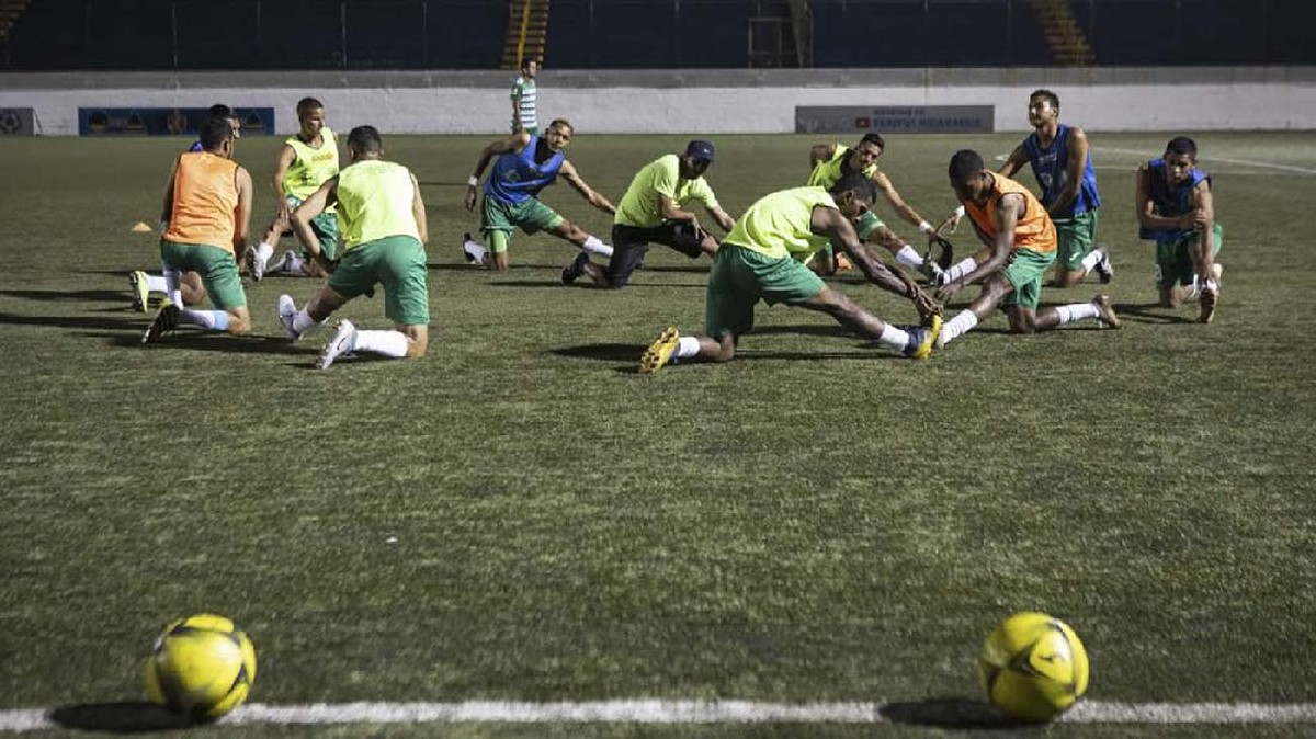 FOTO : Sepak Bola Nikaragua Belum 'KO' oleh Corona