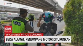 VIDEO: Boncengan Beda Alamat, Penumpang Motor Diturunkan