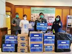 Danone Indonesia Sumbang Rp 30 M Bantu Atasi COVID-19 di Indonesia