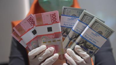 Rupiah Ngegas ke Rp16.895 Pagi Ini