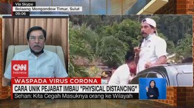 VIDEO: Cara Unik Pejabat Imbau 'Physical Distancing'