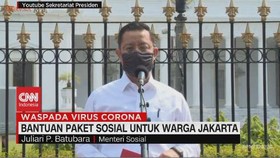 VIDEO: Presiden Beri Bantuan Paket Sosial untuk Warga Jakarta
