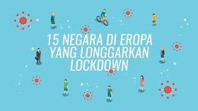 INFOGRAFIS: 15 Negara di Eropa yang Longgarkan Lockdown