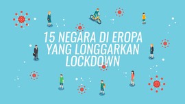 INFOGRAFIS: 15 Negara di Eropa yang Longgarkan Lockdown