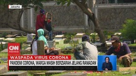 VIDEO: Pandemi Corona, Warga Masih Berziarah Jelang Ramadan