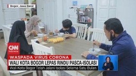 VIDEO: Wali Kota Bogor Lepas Rindu Pasca-isolasi